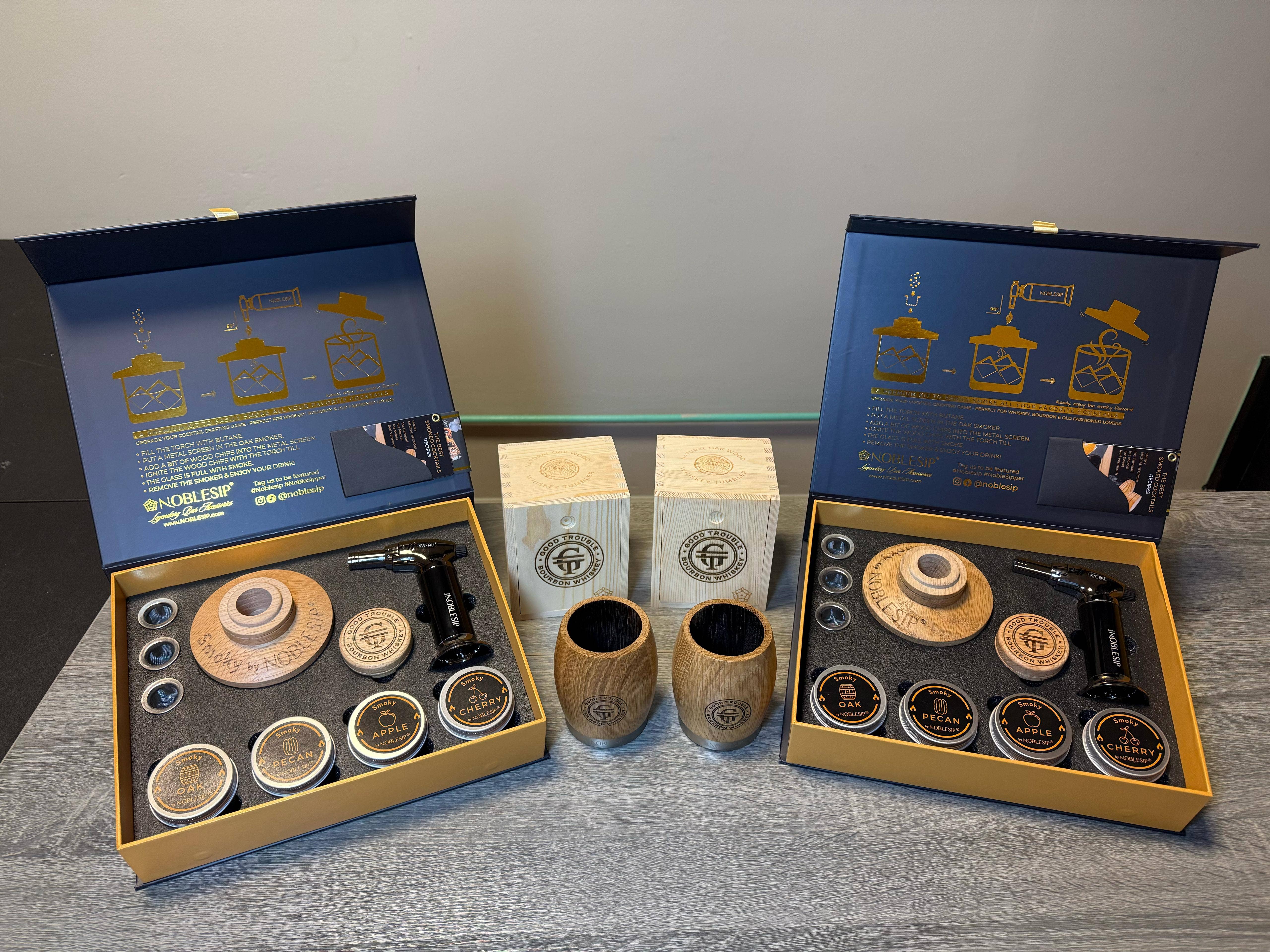 NOBLESIP Whiskey Cocktail Smoker Kit