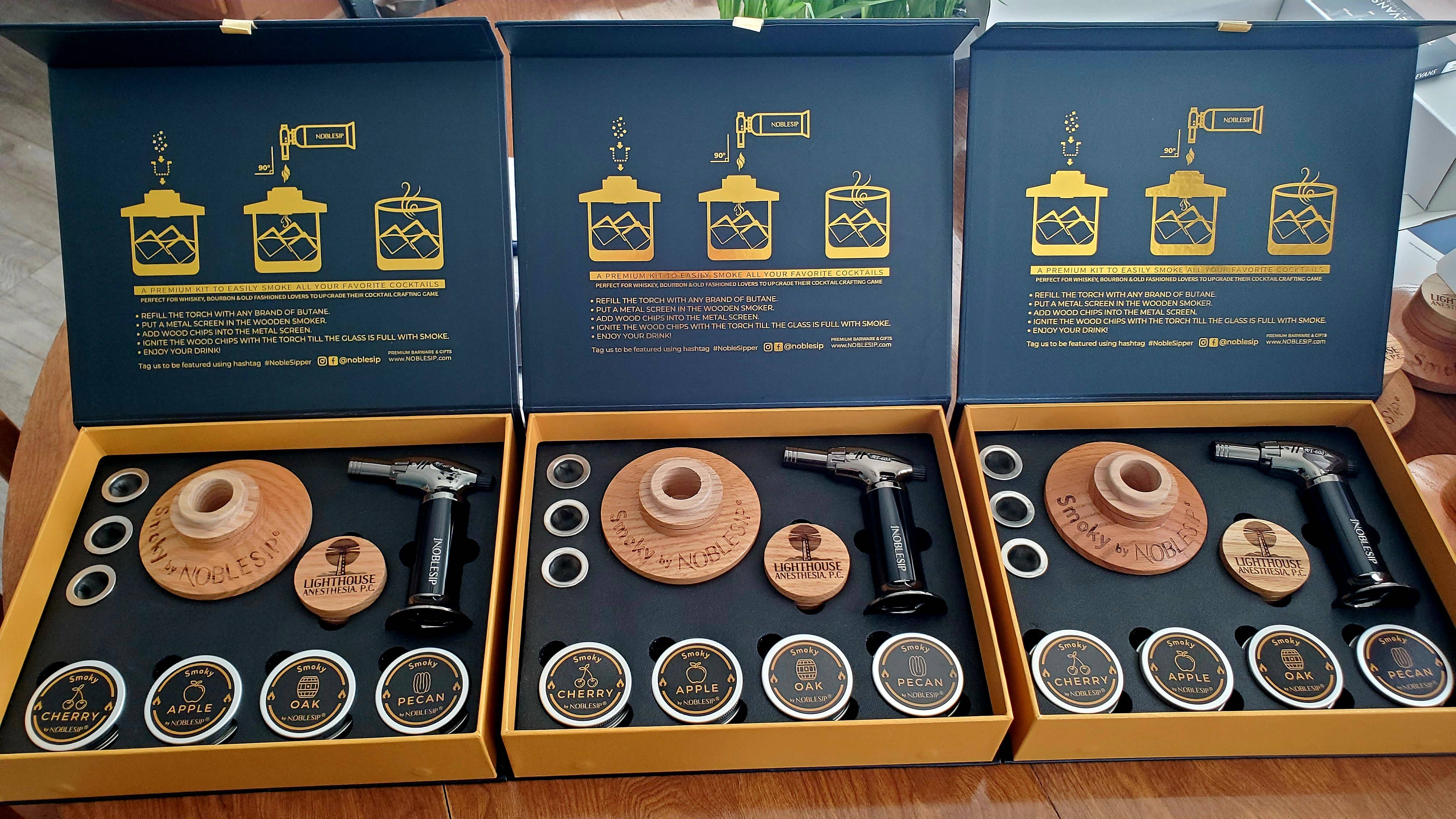 NOBLESIP Whiskey Cocktail Smoker Kit - Thumbnail 4